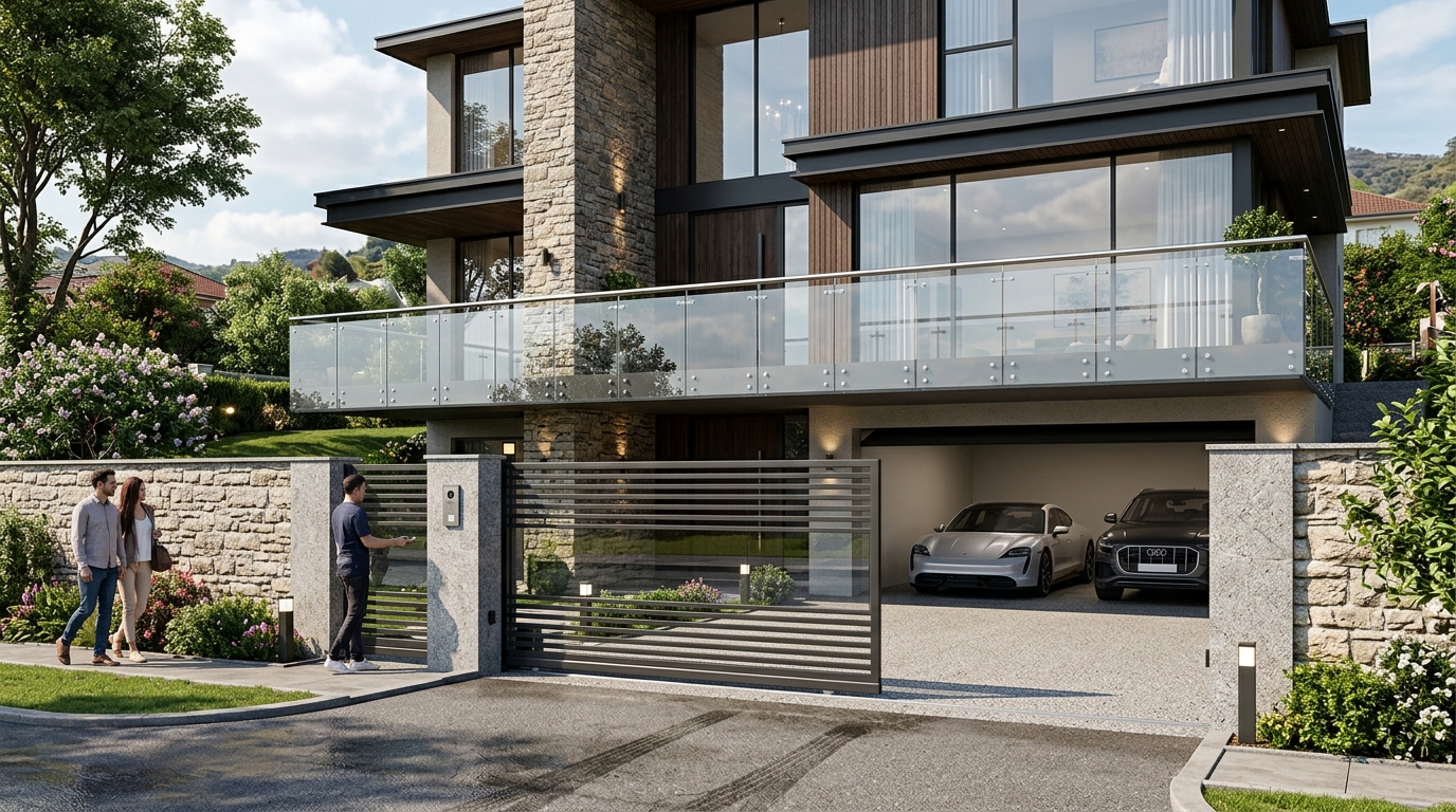 Glass Balustrade Villa