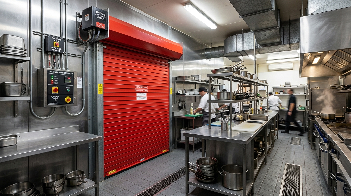 Fire Shutter Installation Project